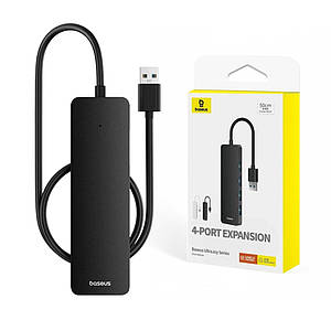 USB HUB Baseus UltraJoy Series 4-Port Lite (4xUSB 3.0) 0.5 м (BS-OH080 / B0005280B111-02)