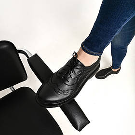 Оксфорди туфлі жіночі з натуральної шкіри черного цвета Style Shoes” 38