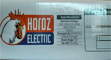 Світильник світлодіодний 18W 60см. Horoz Electric 6400К Tetra-18, фото 2