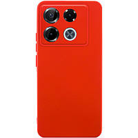 Чохол TPU GETMAN Liquid Silk Full Camera для Infinix Note 40 Pro 4G Червоний / Red