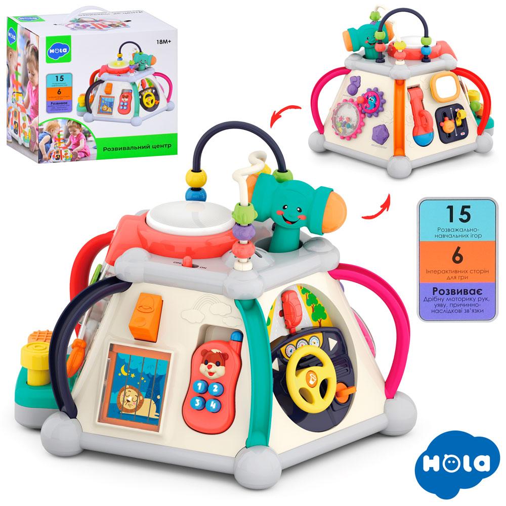 Гра 806 розвиваюча, тріскачка, лабіринт, муз., світло, бат., кор., 30-28-18 см., фото 1