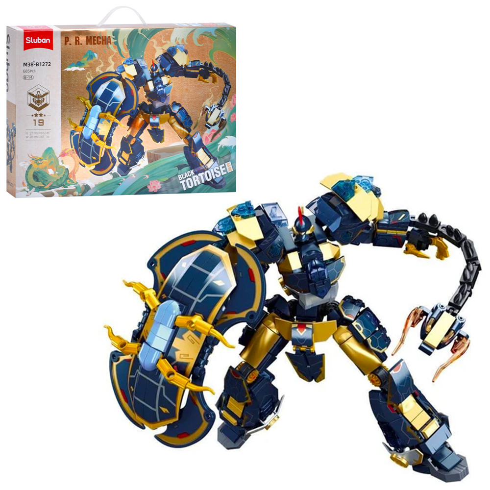 Конструктор SLUBAN M38-B1272 робот, 685 дет., Кор., 47,5-33-7 см., фото 1