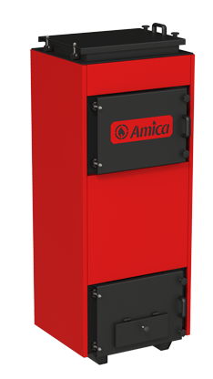 Вугільний твердопаливний котел Amica Time C 36 кВт вугільний, фото 2