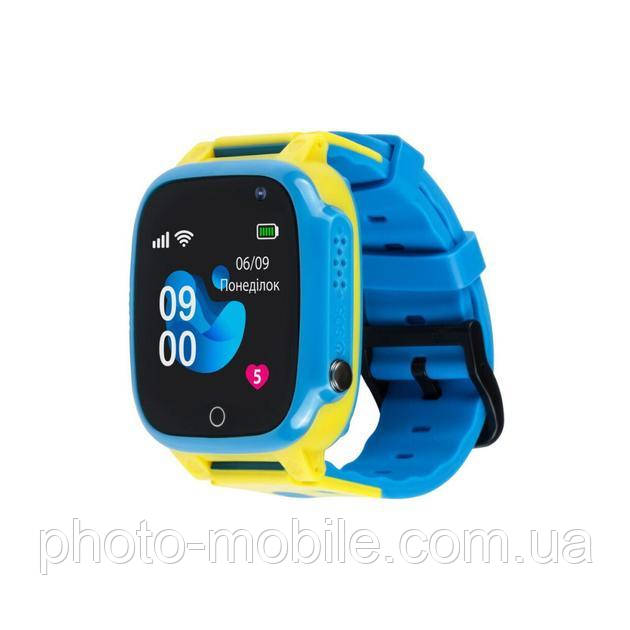 Смарт-годинник AmiGo GO008 GLORY GPS WIFI Blue/Yellow