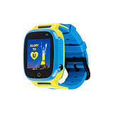 Смарт-годинник AmiGo GO008 GLORY GPS WIFI Blue/Yellow, фото 2