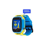 Смарт-годинник AmiGo GO008 GLORY GPS WIFI Blue/Yellow, фото 4