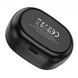 Навушники бездротові Borofone BW06 Manner true TWS Black, фото 3