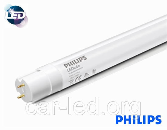 Світлодіодна лампа Philips LEDtube G13 600mm 8W840 T8 AP C G (тепла) 3300K 800lm - фото 1 - id-p463801657