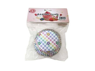 Форми для кексів паперові 50шт SLT400-10 ТМ КИТАЙ FG