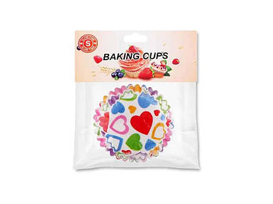 Форми для кексів паперові 50шт SLT400-8 ТМ КИТАЙ FG