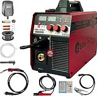 Зварювальний напівавтомат Edon MIG-308V : 7.2 кВт, дріт 0.6-1.0 мм, MIG/MAG/MMA EHA