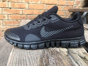 Жіночі кросівки Nike Free Run 3.0 V3 Black | Підліткові