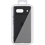 Чохол Silicone Cover Lakshmi Full Camera (AA) для Google Pixel 8a | Мікрофібра Чорний / Black, фото 4