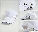 Бейсболка унісекс біла лейба кліпса орнамент Modna KAZKA MKKT9101-38-2, фото 4