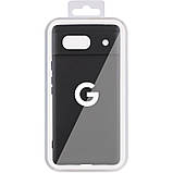 Чохол Silicone Cover Lakshmi Full Camera (AA) для Google Pixel 7a | Мікрофібра Чорний / Black, фото 4