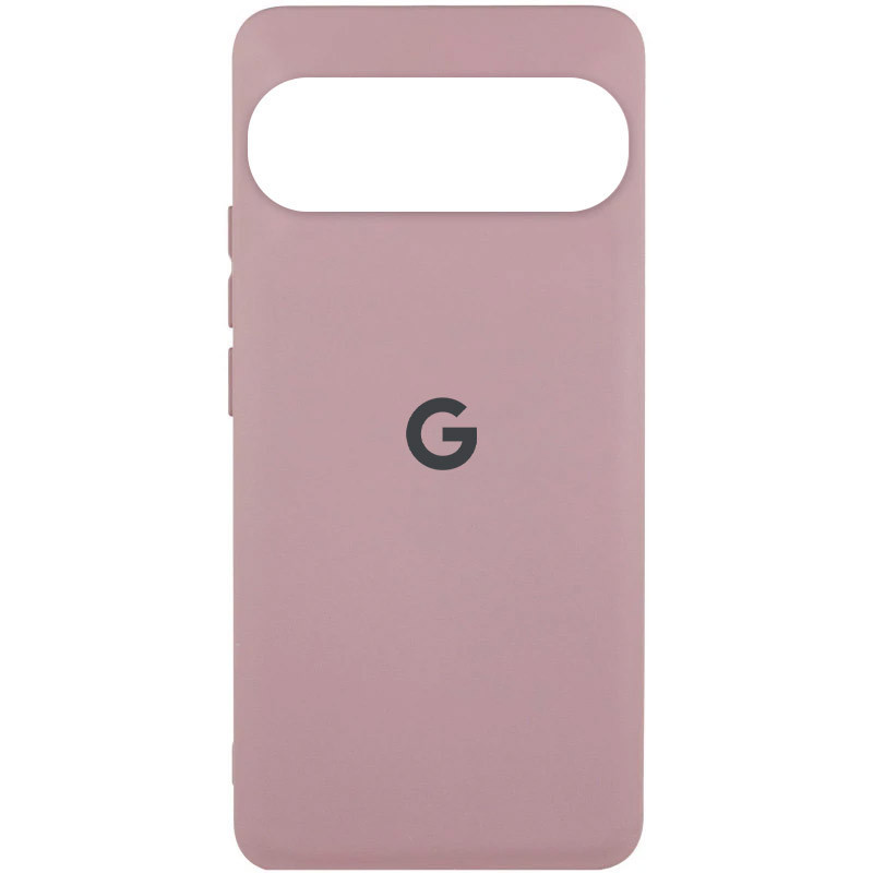 Чохол Silicone Cover Lakshmi (AA) для Google Pixel 9 Pro XL | Мікрофібра Рожевий / Pink Sand, фото 1