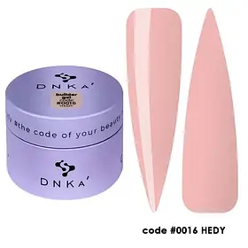 Моделюючий гель для нігтів Dnka Builder Gel #0016 Hedy, 30 мл