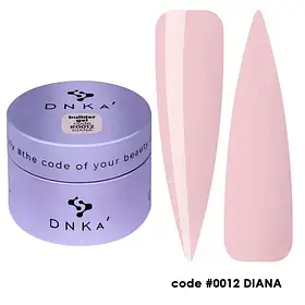 Моделюючий гель для нігтів Dnka Builder Gel #0012 Diana, 30 мл