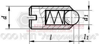 Винт установочный с шариком М8х16 BN 13370 (ID#21836588), цена: 70 ...