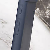 Чохол GETMAN Liquid Silk Full Camera для Google Pixel 6 Pro | TPU + Мікрофібра Синій / Midnight Blue, фото 2