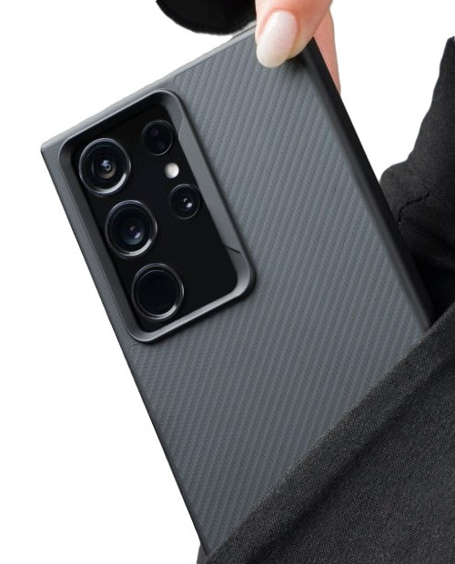 Протиударний карбоновий чохол Proove Force Armor для Samsung S23 Ultra