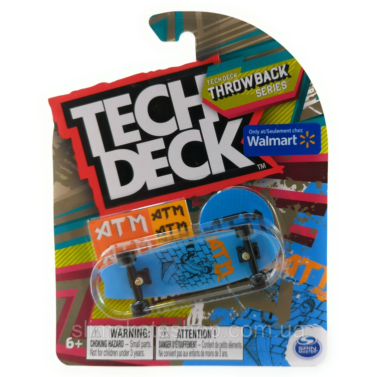 Фінгерборд Tech Deck ATM Click Skateboards Hot Dog Cruiser Throwback Series