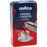 Оригінал! Кава Lavazza мелена 250г, пакет "CremaGusto" (prpl.03876) - Вища Якість!