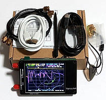 Аналізатор антенний  ВЧ-ланцюгів векторний 10 кГц-1,5 ГГц 2.8", MF HF VHF UHF, NanoVNA-H 3.6 версія