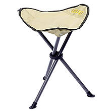 Стілець розкладний Uquip Darcy Sand (244042) для кемпінгу висота 47 см сталевий каркас навантаження до 100 кг
