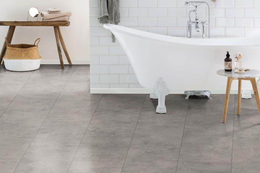 Ламінат EGGER бетон Чикаго світло-сірий 33 клас 8 мм Aqua+, фото 1