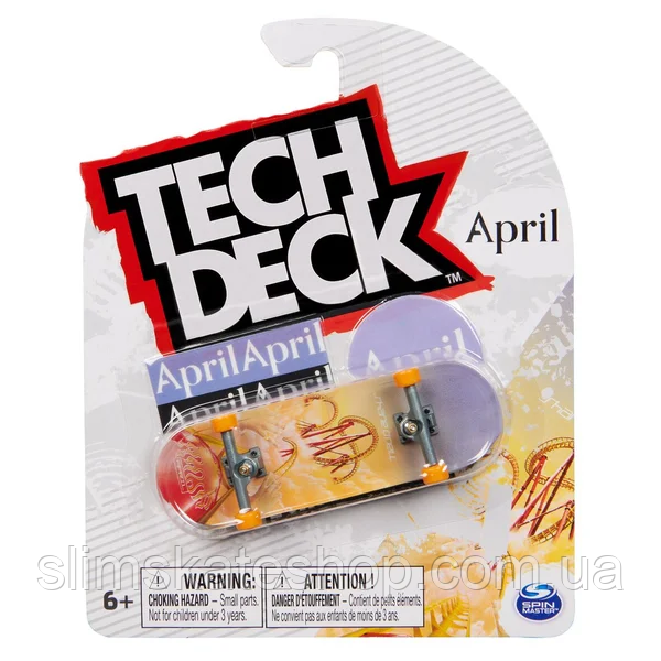 Фінгерборд Tech Deck April Skateboards Shane O'Neill Roller Coaster 32 мм