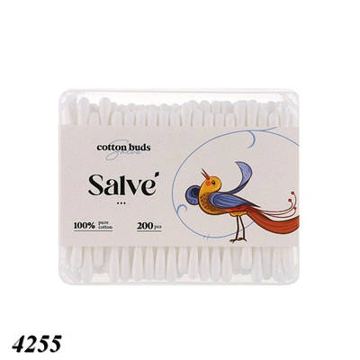 Ватні палички Salve 200 шт. коробка