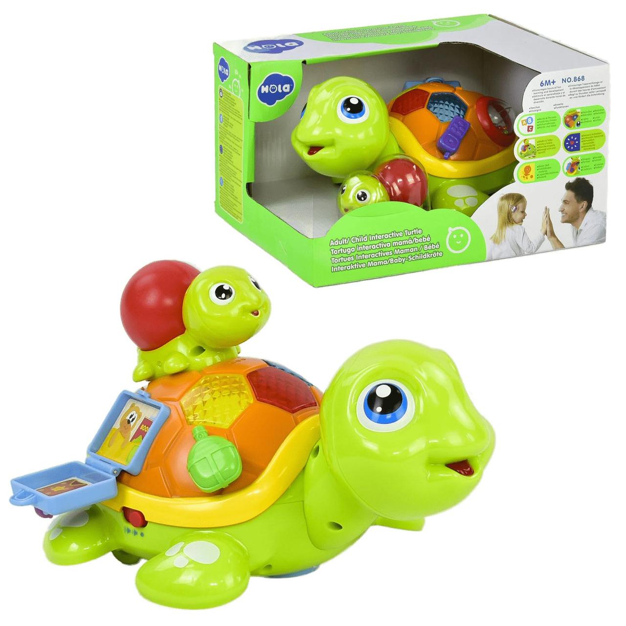 Розвиваюча музична іграшка Дві черепашки від Hola Toys