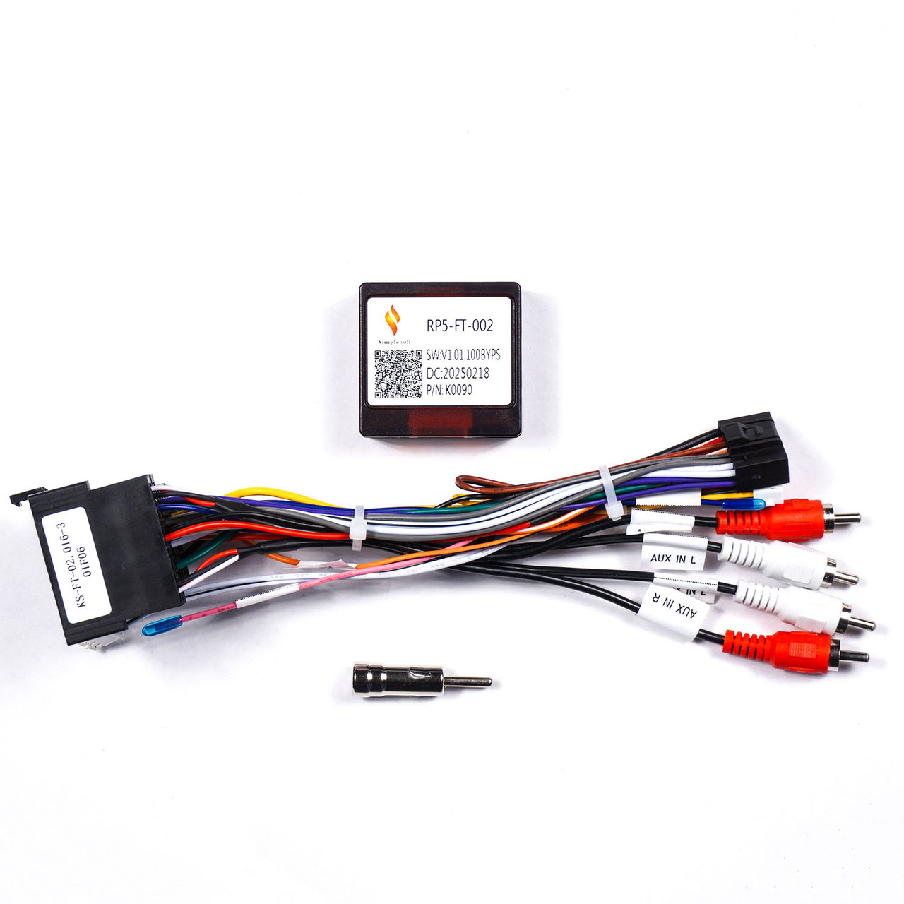 Проводка Fiat Tipo 2015-2023 9" DriveX (16-1-0005), фото 1