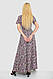 Сарафан із принтом на запах, колір різноколір, 241R180, фото 4