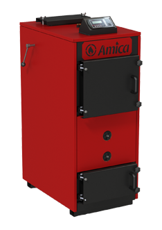 Твердопаливний котел Amica Pyro М 18 квт для обігріву 180 кв. м, фото 2