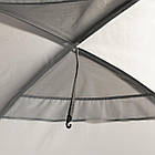 Шатро Bo-Camp Partytent Light Large Grey 350х350 см для 6 осіб з москитною сіткою та водозахистом 1200 мм, фото 4