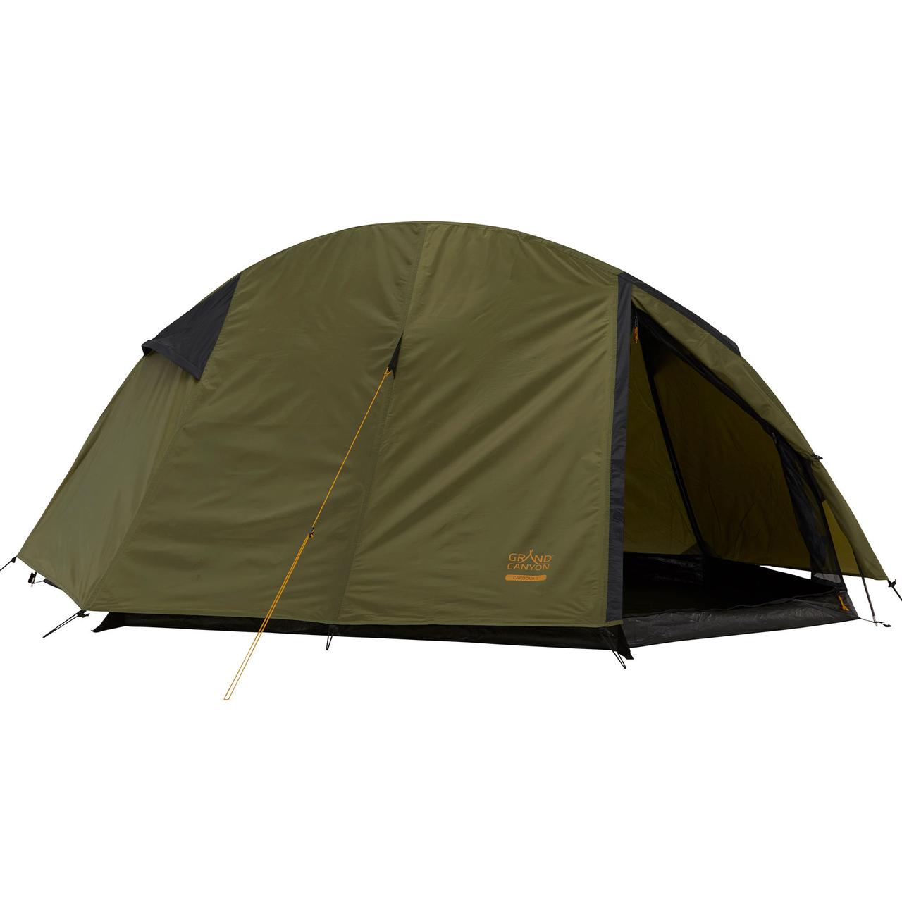 Намет Grand Canyon Cardova 1 Alu Capulet Olive двомісна легка палатка з алюмінієвим каркасом водонепроникність 4000 мм, фото 1
