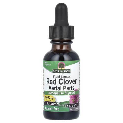 Nature's Answer Red Clover Aerial Parts 2,000 mg 30 мл, фото 1