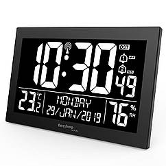 Годинник настінний Technoline WS8017 Black (WS8017)