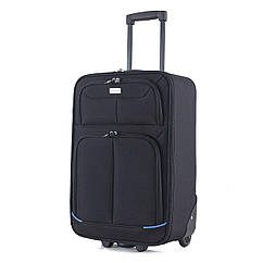 Валіза Semi Line 20" (S) Black/Blue Lines (T5753-1)