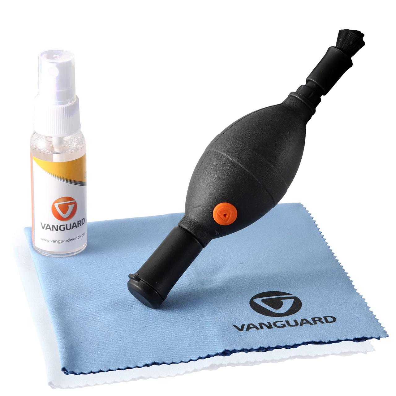 Набір для чищення оптики Vanguard 3-in-1 Cleaning Kit CK3N1 – універсальний набір для очищення біноклів телескопів та, фото 1