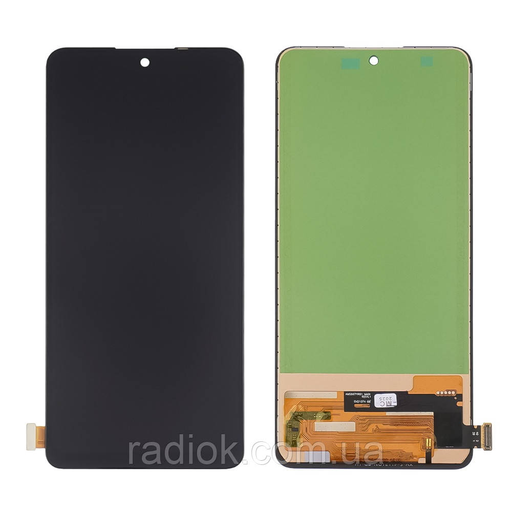 Дисплей для Xiaomi Redmi Note 14 (4G) з чорним тачскрином IPS