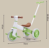 Велосипед-трансформер з батьківською ручкою Best Trike (велосипед, велобіг) арт. LB-10240, фото 4