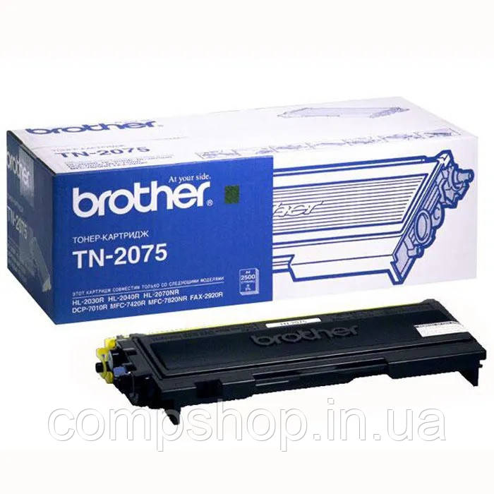 Картридж Brother TN-2075 (HL-2030/2040/2070N, DCP-7010R/7025R, FAX-2920R, MFC-7420R/7820NR) 2,5kpg (код, фото 1
