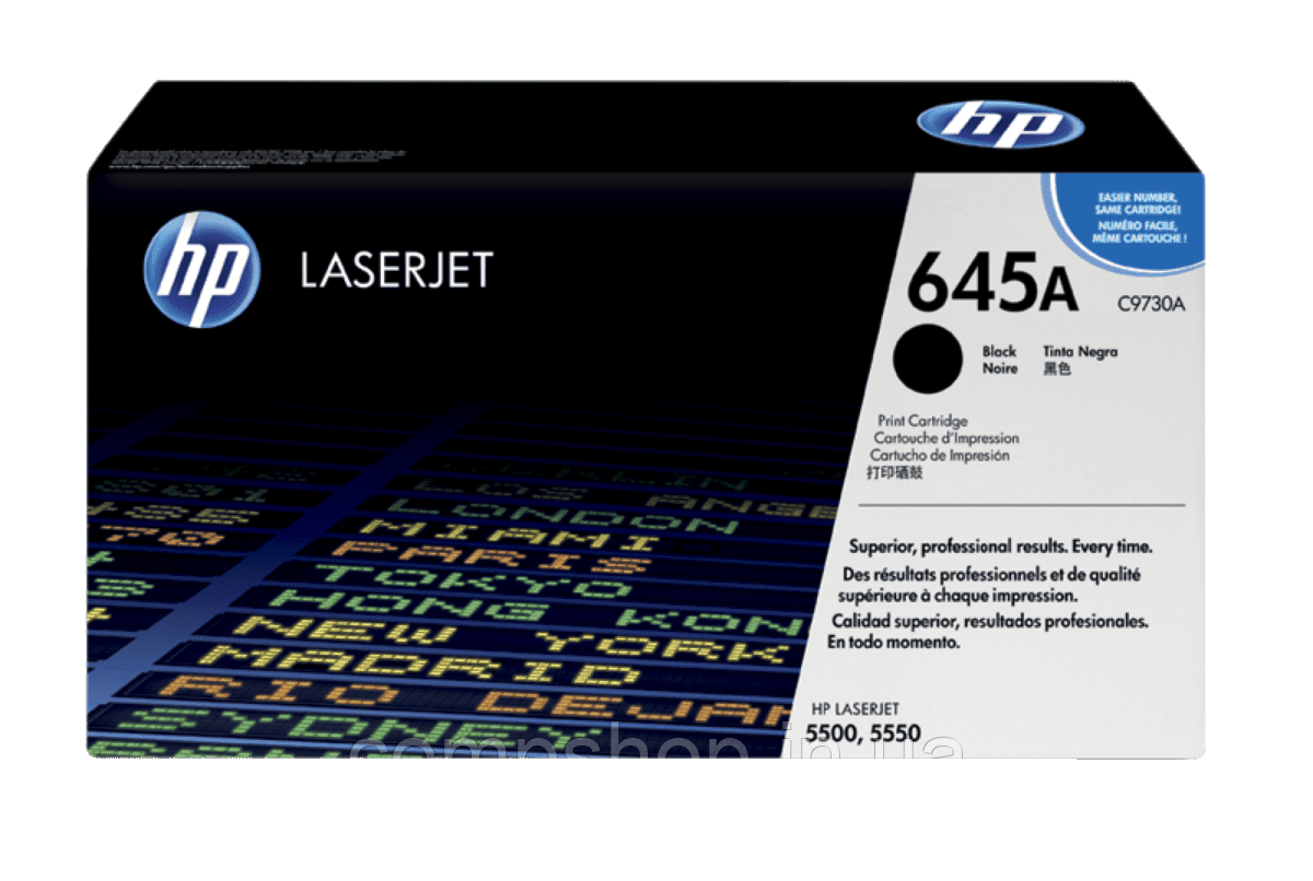 Картридж HP 645A (Color LaserJet 5500/5550) Black 13kpg (код 9342), фото 1