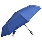 Зонт Semi Line Blue L2051-1 автоматичний складаний скловолокно 96 см легкий водонепроникний з чохлом, фото 2
