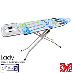 Дошка для прасування Casa Si Lady 122x38 White/Blue Laquer (CS93574R267)