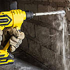 Акумуляторний перфоратор Trotec PRDS 10-20V сила удару 1 Дж SDS-plus для свердління бетону та дерева кейс в комплекті, фото 9