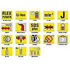 Акумуляторний перфоратор Trotec PRDS 10-20V сила удару 1 Дж SDS-plus для свердління бетону та дерева кейс в комплекті, фото 10